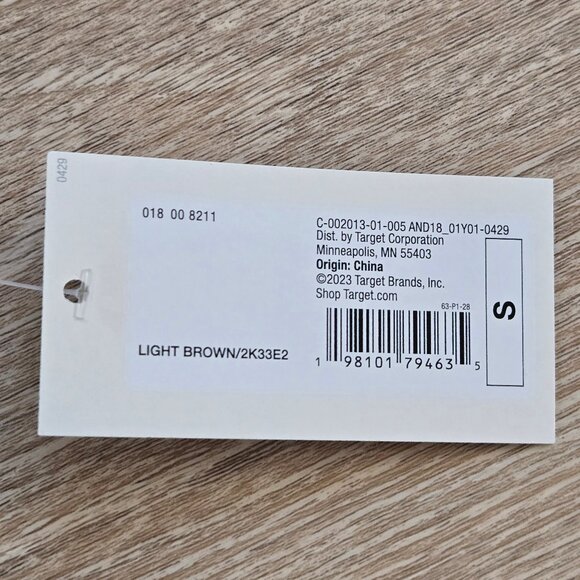 Women's Seamless Tank Bodysuit Light Brown A New Day Size Small New With Tags - Picture 17 of 17